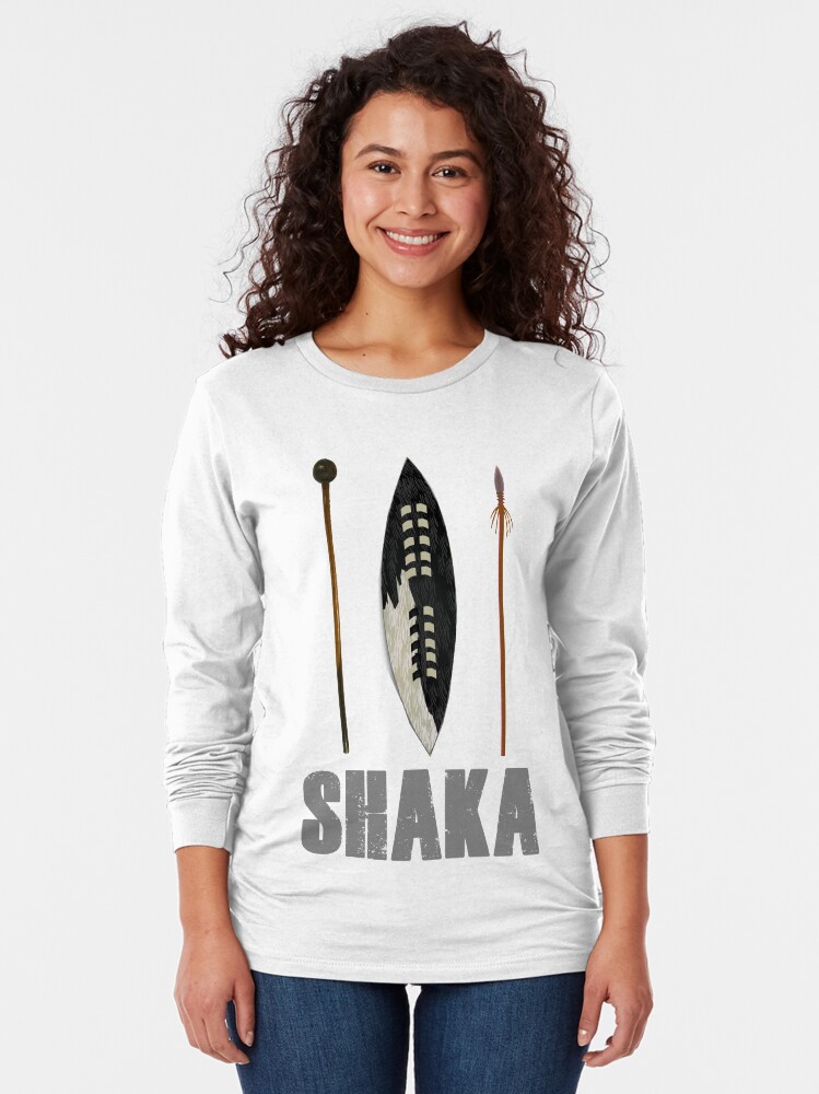 shaka zulu t shirt