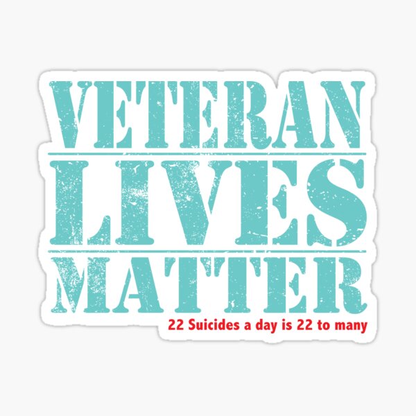 Item preview, Veteran LIVES Matter designed and sold by Warrior Veteran Clothing.