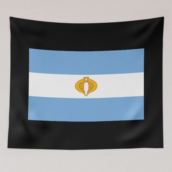 Item preview, Gi Joe Cobra Argentina Division Flag designed and sold by AJ  Liber.