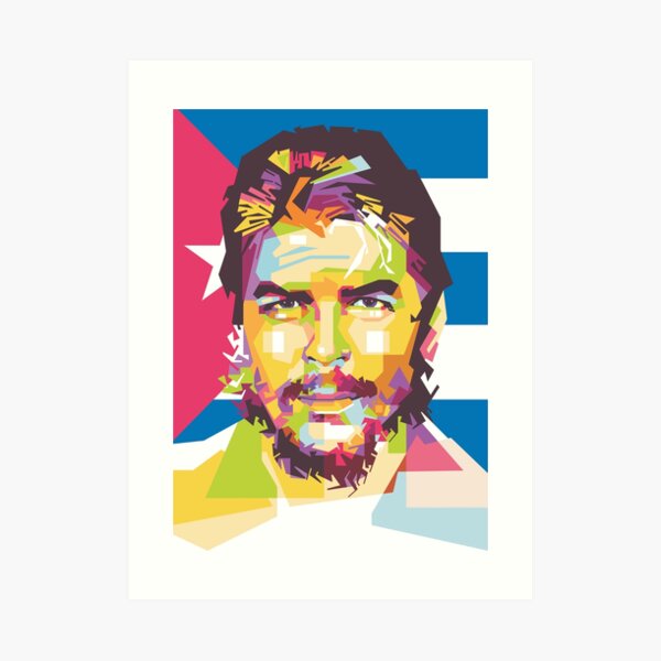 Che Guevara, My twist on a pop art style portrait of Che Gu…