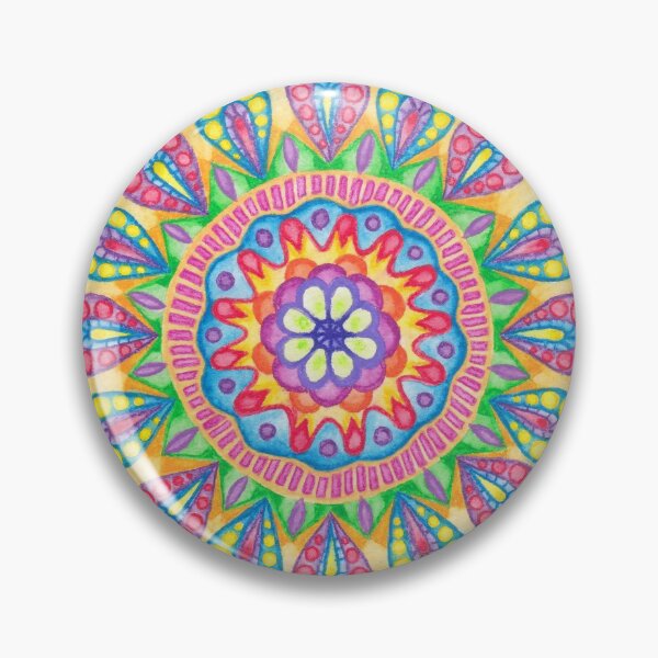 Item preview, Summer Dewdrop Mandala designed and sold by zoerosestudios.