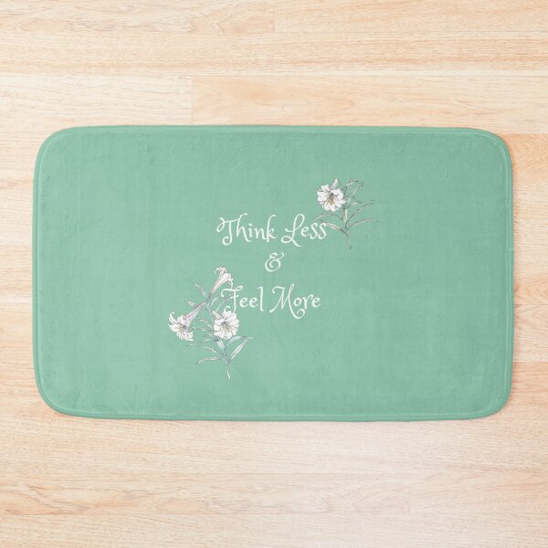 Item preview, Think less & Feel more | ThinkLessFeelMore designed and sold by EnlightParis.