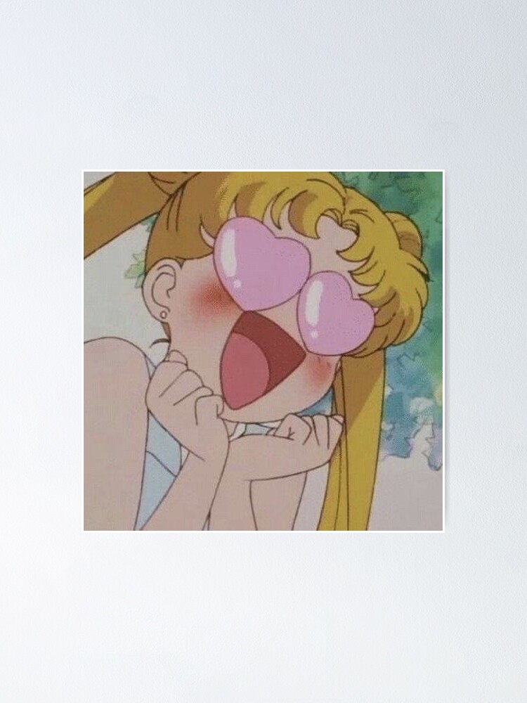 Alternate view of sailor moon Poster