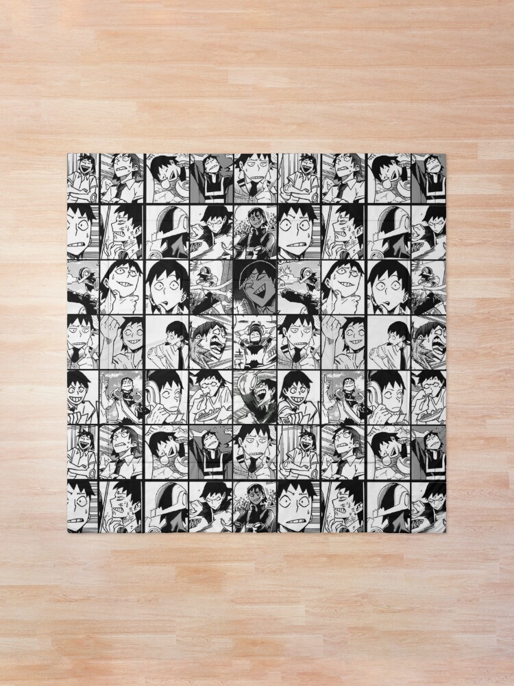 Alternate view of Sero - collage black and white version Comforter