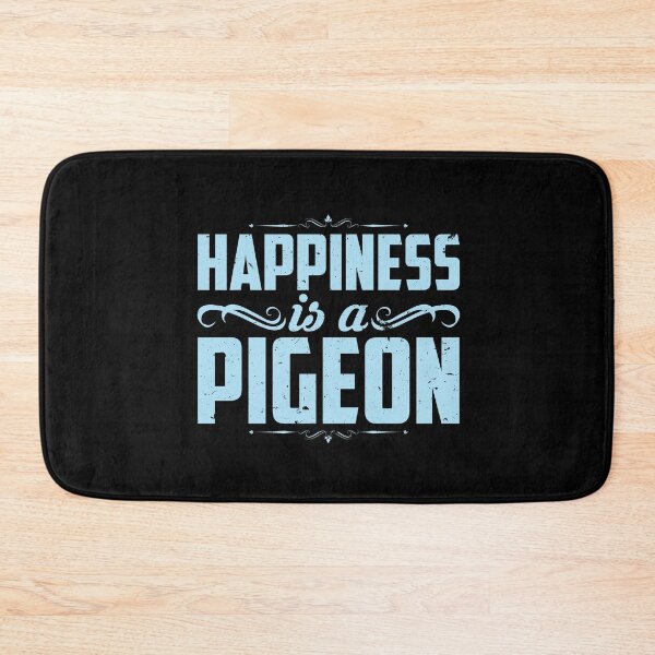 Item preview, Happiness is a Pigeon designed and sold by friendlyspoon.