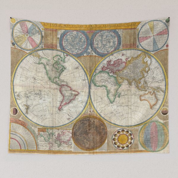 Item preview, World map designed and sold by Irina Polyanskaya.