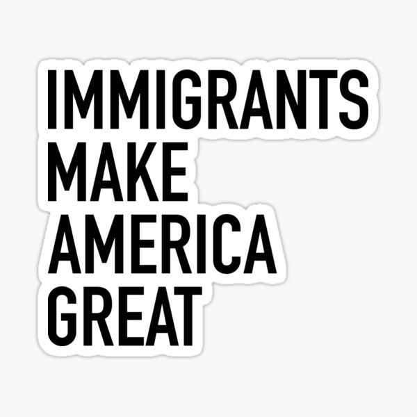 Artikel-Vorschau von Einwanderer machen Amerika großartig, designt und verkauft von SmithDigital.