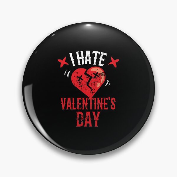 Item preview, I Hate Valentine's Day Funny Anti Hearts Day Gift designed and sold by haselshirt.