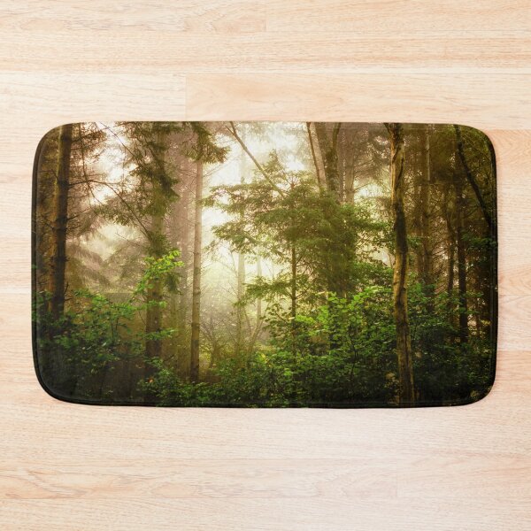 Item preview, Peace and tranquillity in a foggy wood by heidiannemorris © designed and sold by FOLK ART FUSION by heidiannemorris.