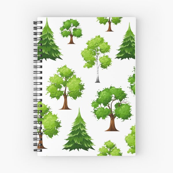 Item preview, Pattern with green trees. designed and sold by Naddya.