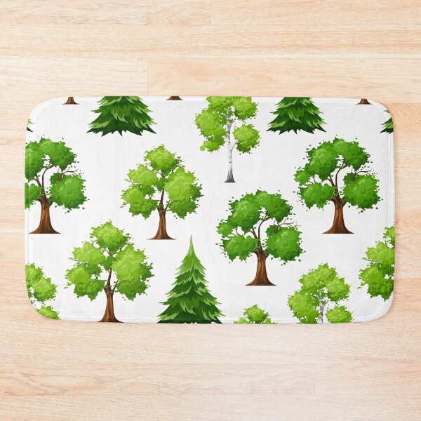 Item preview, Pattern with green trees. designed and sold by Naddya.