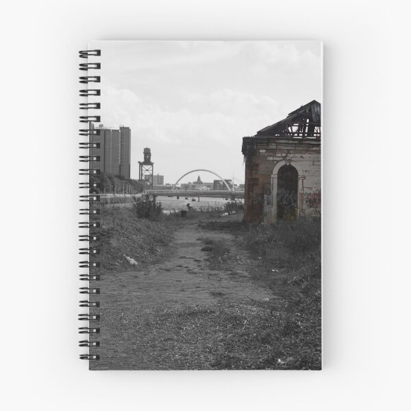 Item preview, Urban Landscape Squinty Bridge River Clyde Glasgow Scotland designed and sold by Stravaigin.