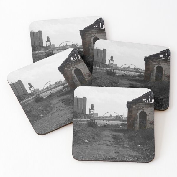 Item preview, Urban Landscape Squinty Bridge River Clyde Glasgow Scotland designed and sold by Stravaigin.