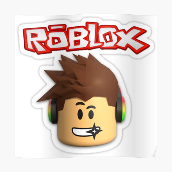 Roblox Face Poster By Dawnhudson1983 Redbubble - smile butterfly roblox id