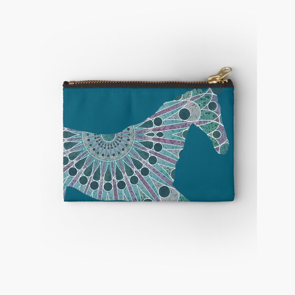 Item preview, One Teal Mandala Horse designed and sold by WatersEdgeGal.