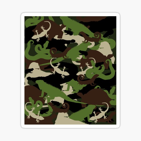 Item preview, Herpetology Camouflage designed and sold by GeoCreate.