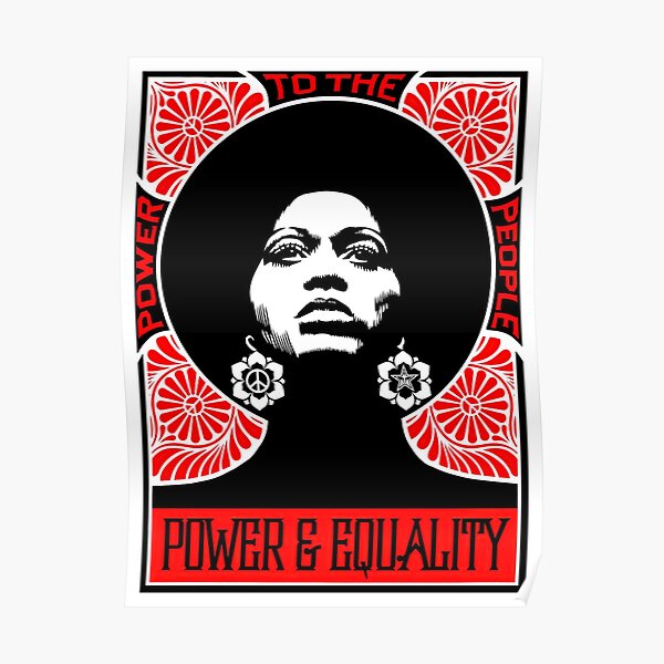 Angela Davis - Power to the People (HQ) Poster