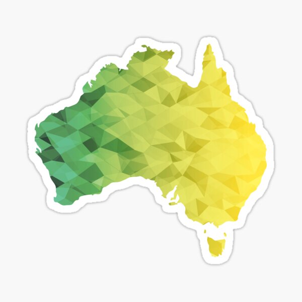 Item preview, Australia Polygon designed and sold by NevesMarkt.
