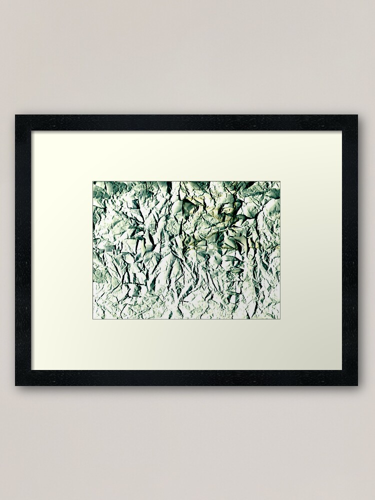 "Paper Abstract 2" Framed Art Print by fjnorman84 Redbubble