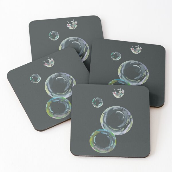 Item preview, Soap Bubbles on Black Chalkboard designed and sold by AlbaGiuliaC.