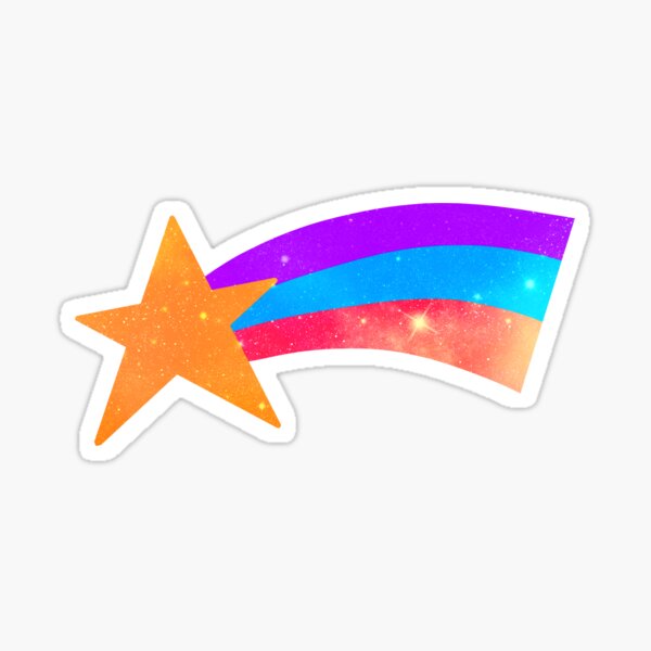 Wonderful Shooting Star Sticker