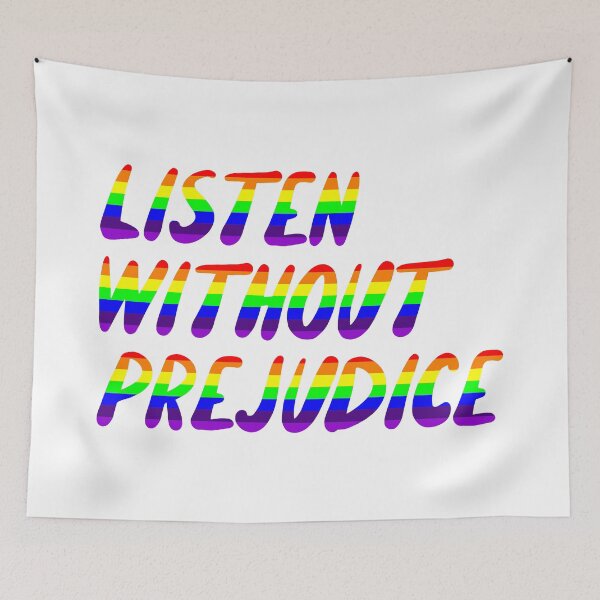 Item preview, Listen Without Prejudice designed and sold by BleuSky.