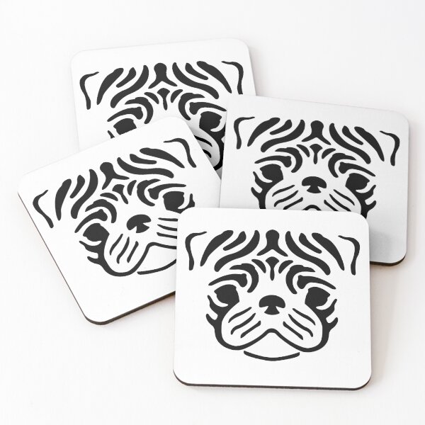 Item preview, Pug Vector designed and sold by FurbuddyWonders.