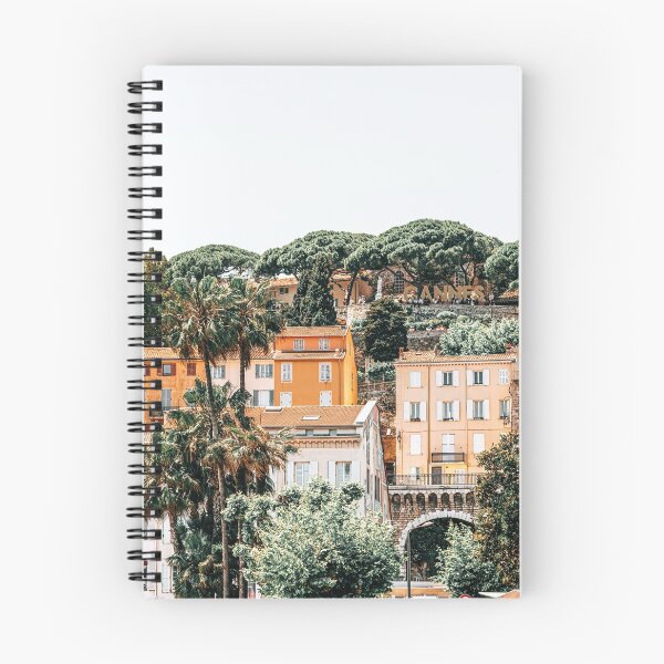 Item preview, Cannes City Architecture, City Summer Travel Print, French Riviera, Historic Houses Downtown Of Cannes, Old Town Skyline designed and sold by radub85.