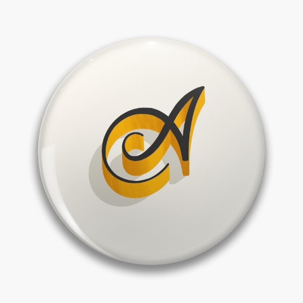 Item preview, Yellow Letter A Initial designed and sold by hughvdl.