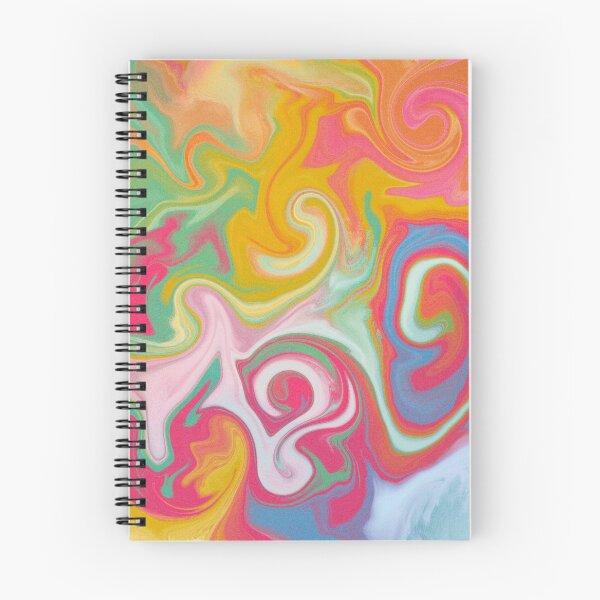 Item preview, Rainbow marble print designed and sold by ICOAHEnding.