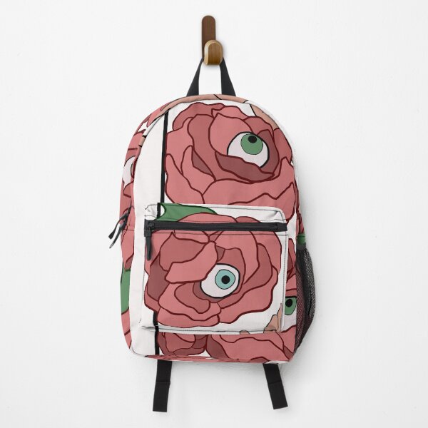 Flowers with eyeballs Backpack