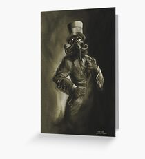 Dapper Cthulhu Grußkarte