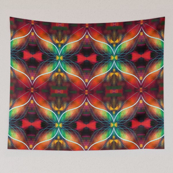 Item preview, Warm , psychedelic Arte Abstracto, abstract art design designed and sold by Adri Barnard.