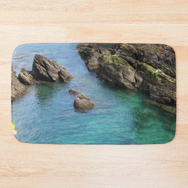 Item preview, Harbour With Yellow Flowers designed and sold by WildandDivine.