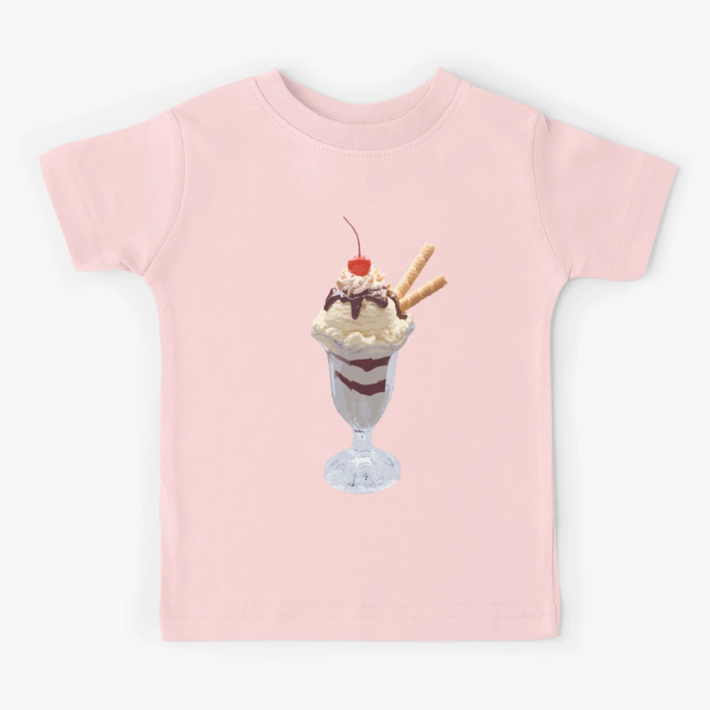 新品soor ploom SUNDAE TEE 8Y Girls Short Sleeve 'Purrfect Sundae' Cat Sundae Graphic Tee