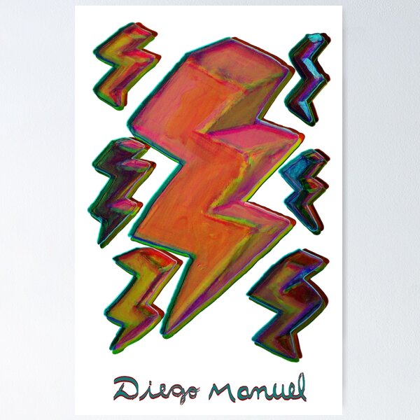Item preview, rayos rojos 3d designed and sold by Diego Manuel Rodriguez.