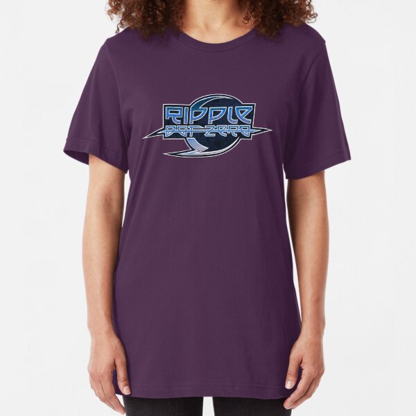 Ripple Dot Zero Logo Slim Fit T-Shirt