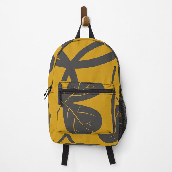 Item preview, Grey Shamrock Leaf Pattern on Yellow Background designed and sold by DKdesigns27.
