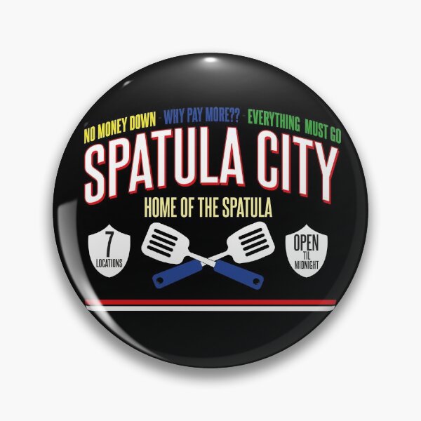 Artikelvorschau, Spatula City - Heimat der Spatel entworfen und verkauft von Meta Cortex.
