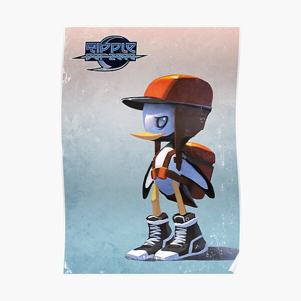 Ripple Dot Zero Portrait Poster