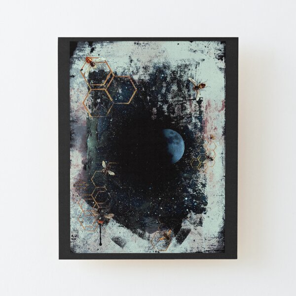 Death of the universe Wood Mounted Print