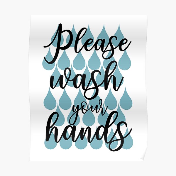 Lávese las manos-Poster A4-Laminado de salud y seguridad cartel H&s nuevo ssow 