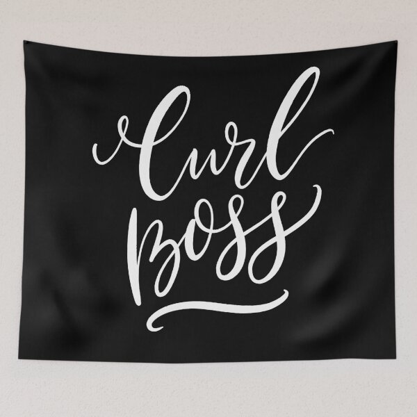 Item preview, Curl Boss designed and sold by Anna Kutukova.