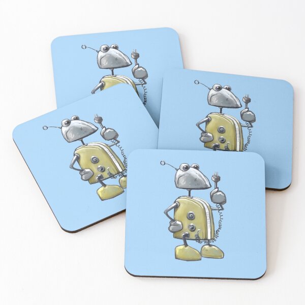 Item preview, Little Yellow Robot designed and sold by VanderWyst RE-Design.