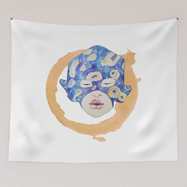 Item preview, A Girl with a Septum and a Mask designed and sold by Ebrikota.