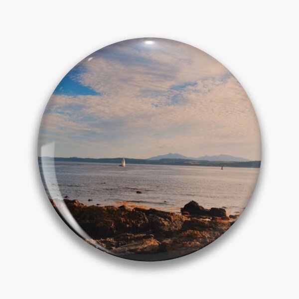 Item preview, Landscape Arran Toward Point Firth of Clyde Scotland designed and sold by Stravaigin.
