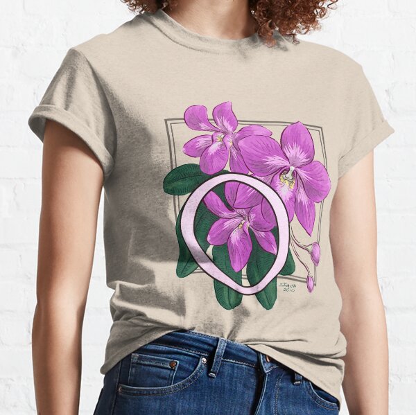 O is for Orchid Classic T-Shirt