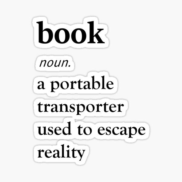 book-definition-sticker-for-sale-by-endlessyarning-redbubble