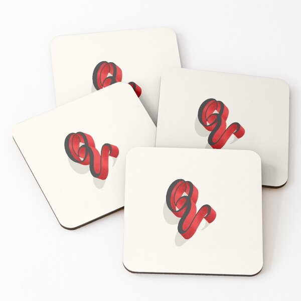 Item preview, Red Letter Q Initial designed and sold by hughvdl.
