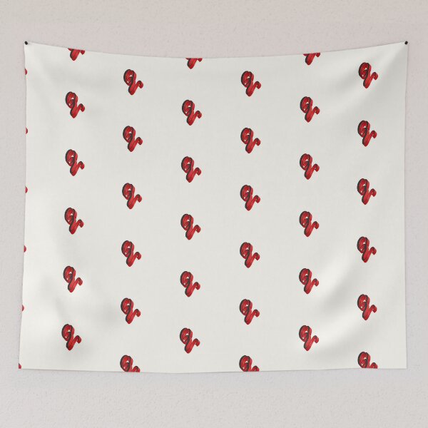 Item preview, Red Letter Q Initial designed and sold by hughvdl.